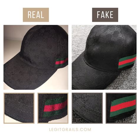 gucci cap fake